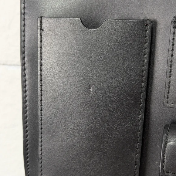 Kate Spade Saturday Crossbody Bag Black Leather Utility - Picture 8 of 13